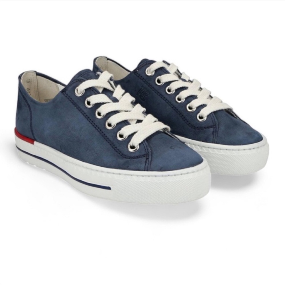 Paul Green Carly 2.0 Indigo Nubuk Sneakers size 8